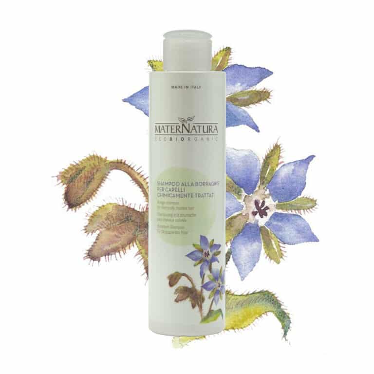 Borage Shampoo voor Chemisch Behandeld Haar MaterNatura