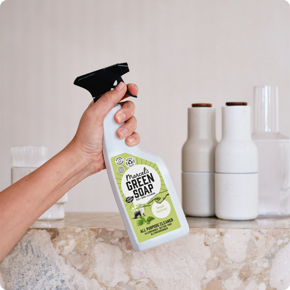 Allesreiniger Spray Basilicum & Vetiver Marcel's Green Soap