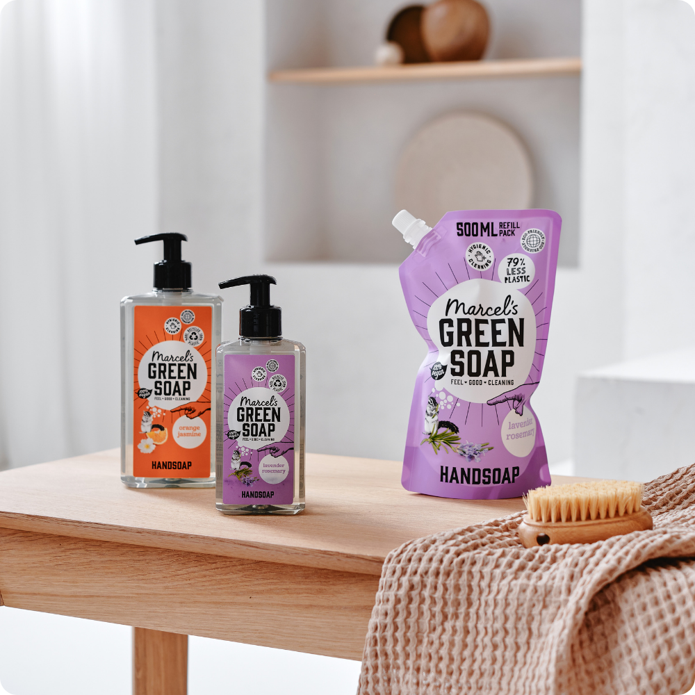 Handzeep Sinaasappel & Jasmijn 500 ml Marcel's Green Soap