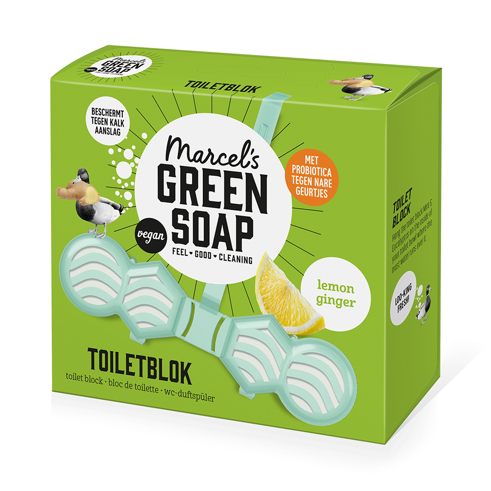 Toiletblok Citroen & Gember Marcel's Green Soap