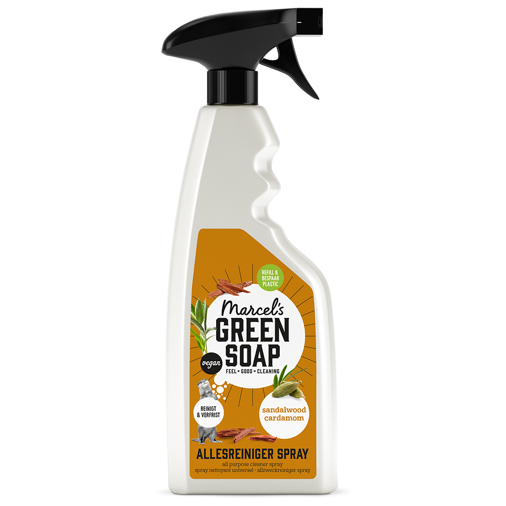 Allesreiniger Spray Sandelhout & Kardemom Marcel's Green Soap