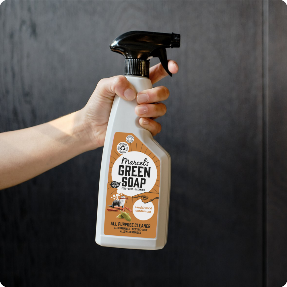 Allesreiniger Spray Sandelhout & Kardemom Marcel's Green Soap