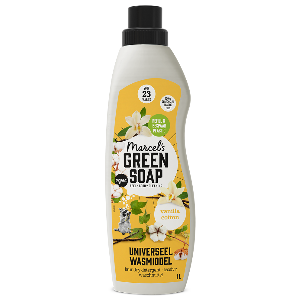 Universeel Wasmiddel Vanille & Katoen Marcel's Green Soap