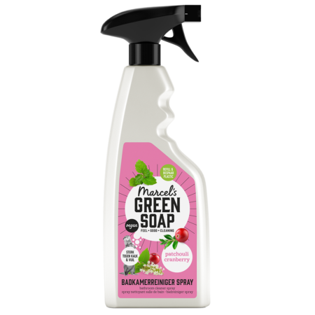Badkamerreiniger Spray Patchouli & Cranberry Marcel's Green Soap