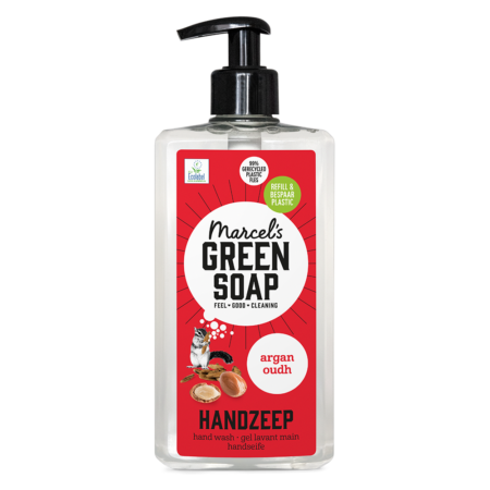 Handzeep Argan & Oudh 500 ml Marcel's Green Soap