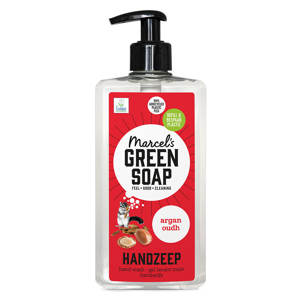 Handzeep Argan & Oudh 500 ml Marcel's Green Soap