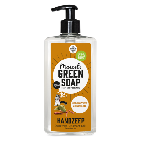 Handzeep Sandelhout & Kardemom 500 ml Marcel's Green Soap