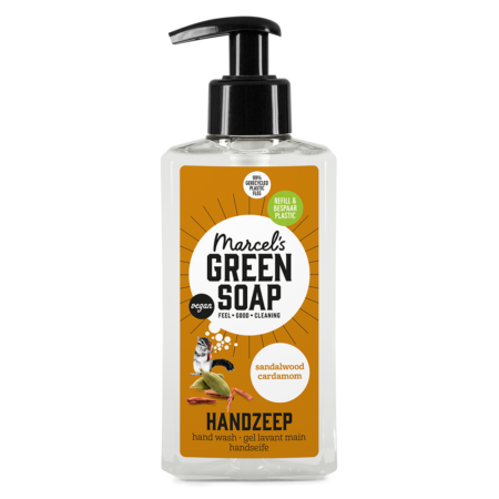 Handzeep Sandelhout & Kardemom 250 ml Marcel's Green Soap
