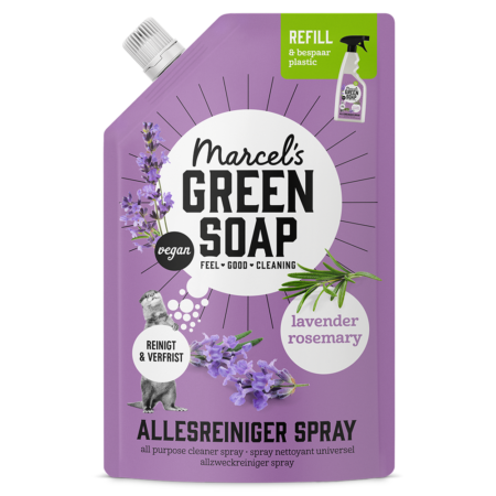 Allesreiniger Spray Navulling Lavendel & Rozemarijn Marcel's Green Soap