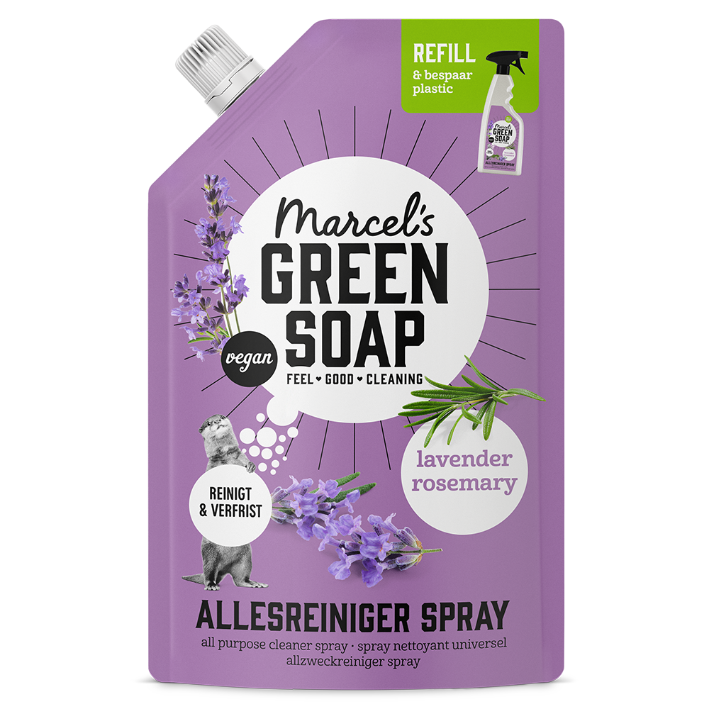 Allesreiniger Spray Navulling Lavendel & Rozemarijn Marcel's Green Soap