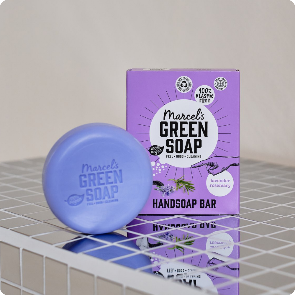 Handzeep Bar Lavendel & Rozemarijn Marcel's Green Soap