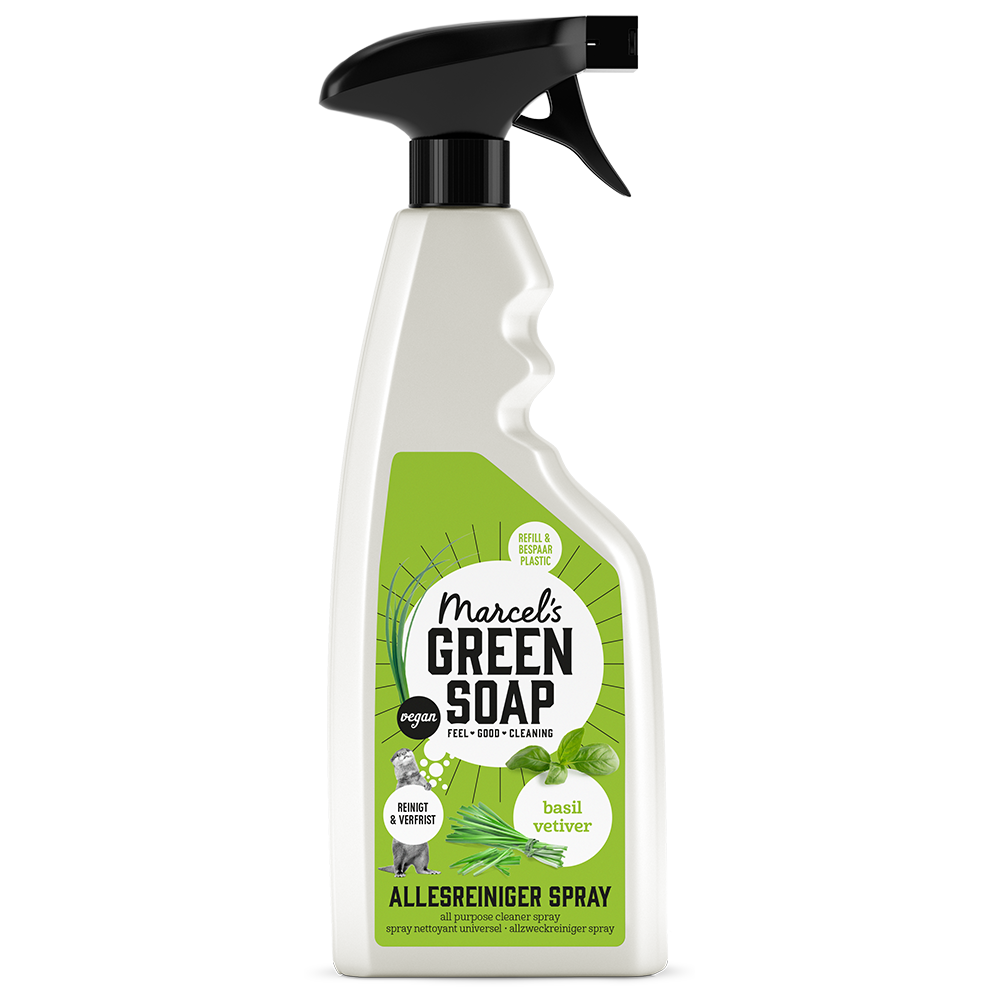 Allesreiniger Spray Basilicum & Vetiver Marcel's Green Soap