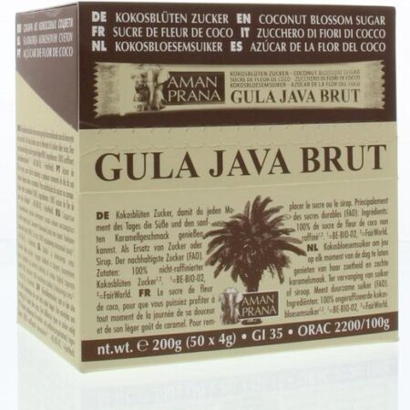 gula java brut 50 zakjes