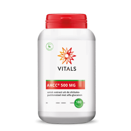 vitals ahcc® 500 mg 180 capsules