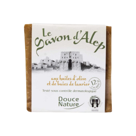 aleppozeep blok 12% laurierolie 200 g douce nature