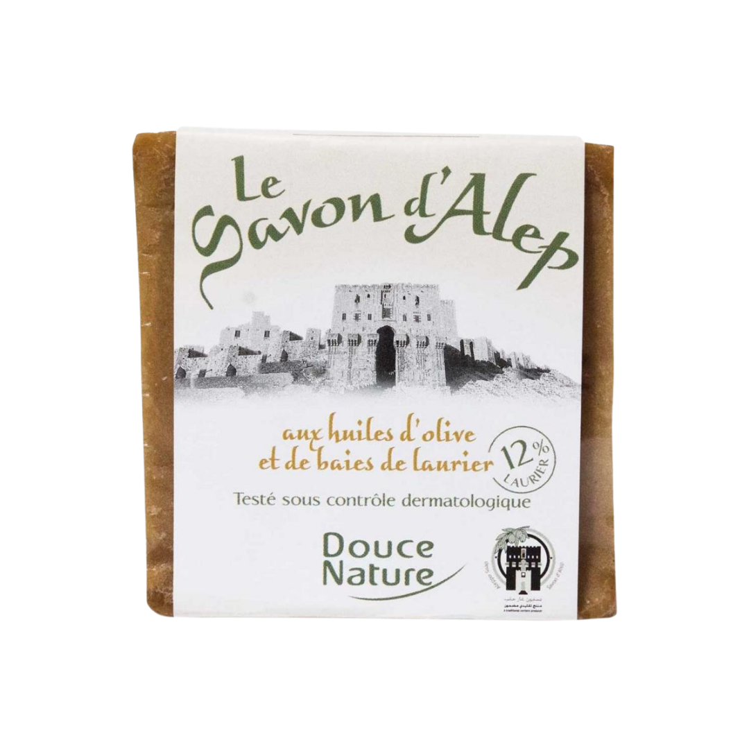 aleppozeep blok 12% laurierolie 200 g douce nature