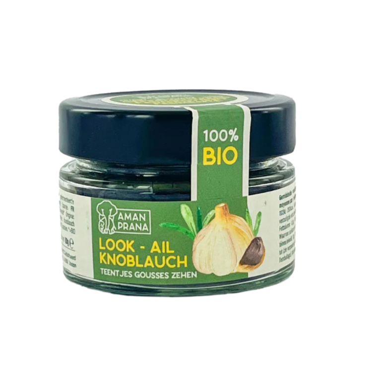 zwarte gefermenteerde knoflookteentjes 60 gram