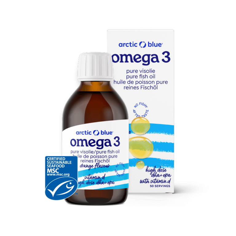 arctic blue omega 3 visolie met vitamine d