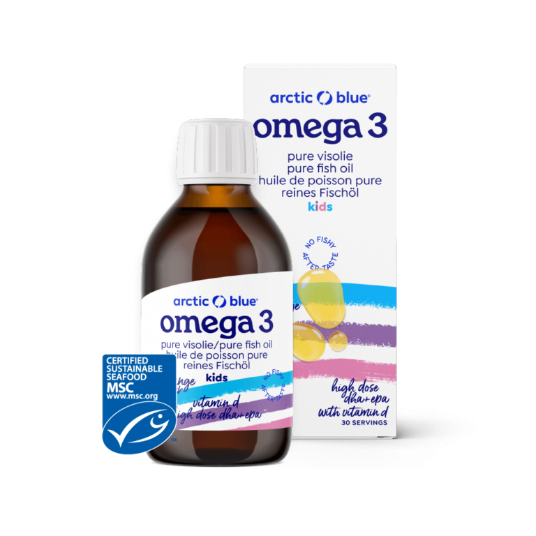 arctic blue omega 3 visolie met vitamine d kids