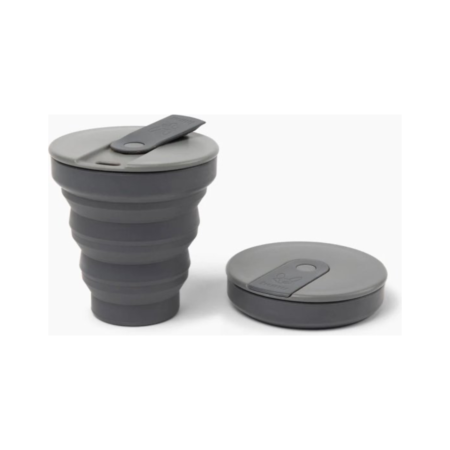 siliconen reiskoffiekop zwart 355 ml beewise