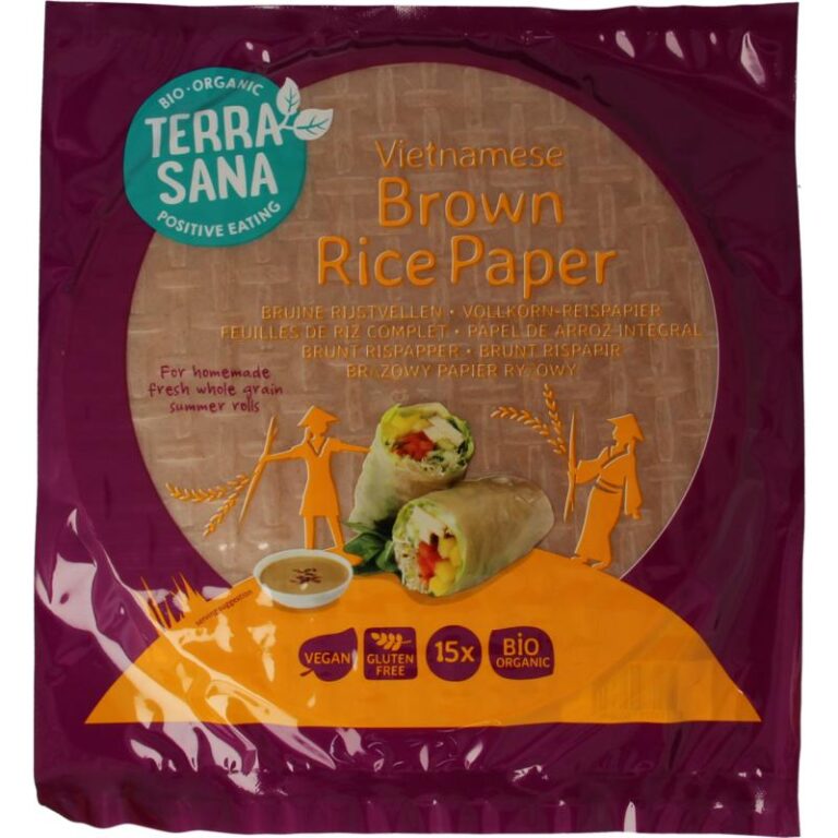 bruine rijst vermicelli 250 gram (kopie)