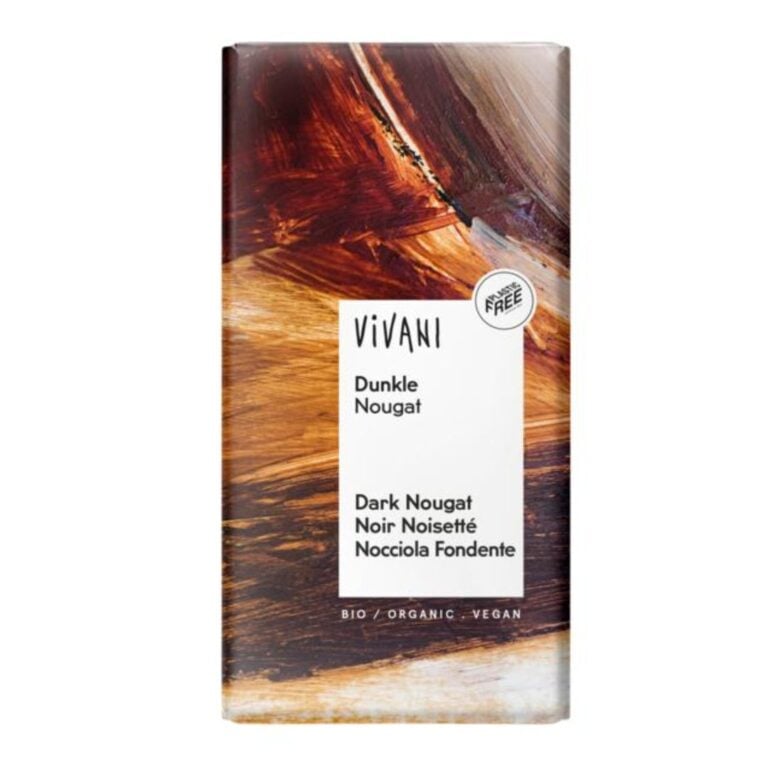 vivani chocolade puur praline nougat 100 gram