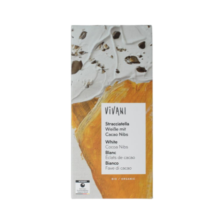 witte chocolade stracciatella 80 gram