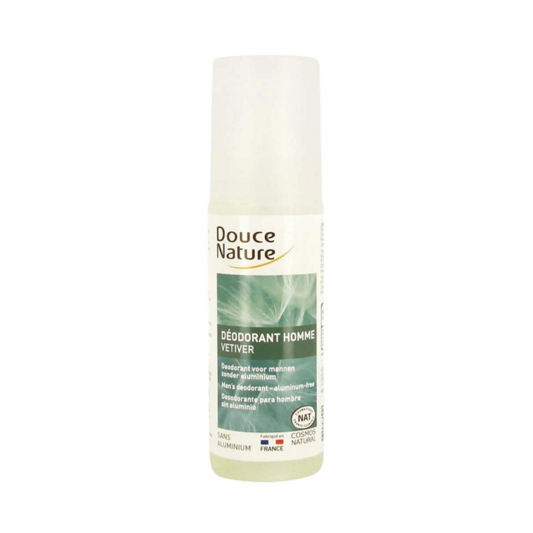 deodorant spray mannen vetiver biologisch douce nature