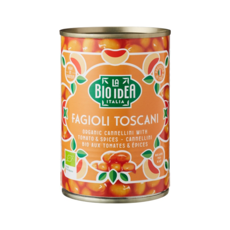 fagioli toscani cannellinibonen in tomatensaus la bio idea