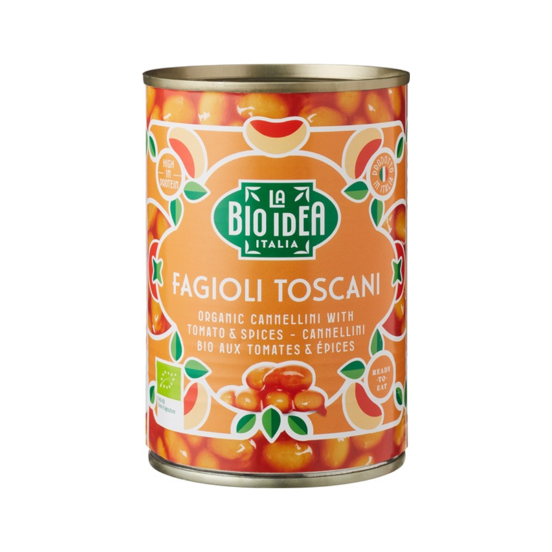 fagioli toscani cannellinibonen in tomatensaus la bio idea