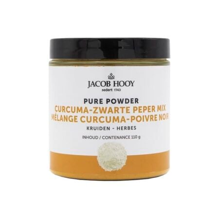 jacob hooy curcuma zwarte peper 110 gram