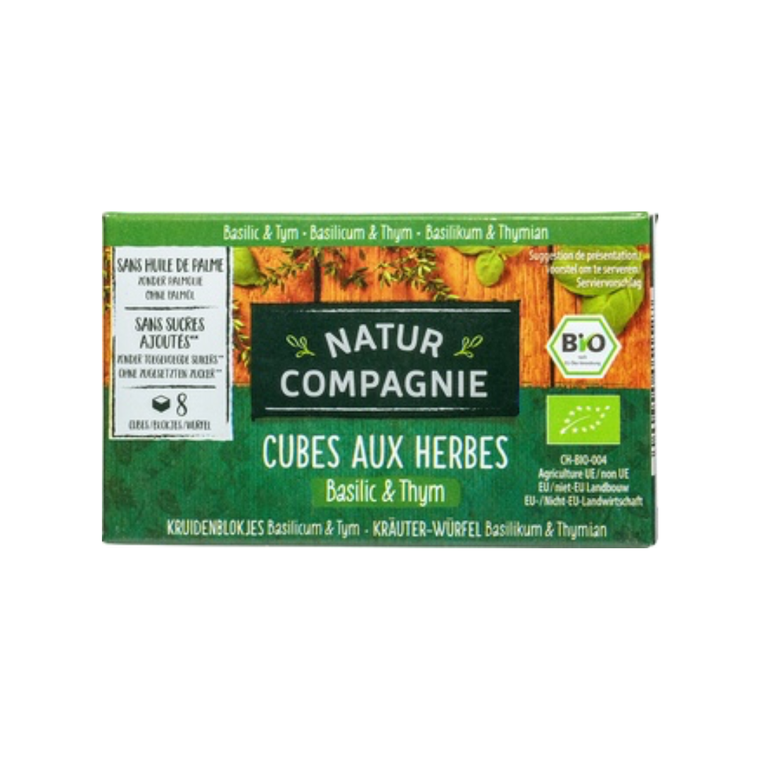 kruidenbouillonblokjes basilicum & tijm natur compagnie