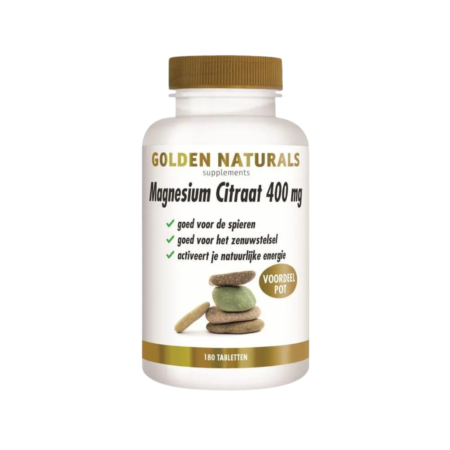 magnesium citraat 400mg golden naturals