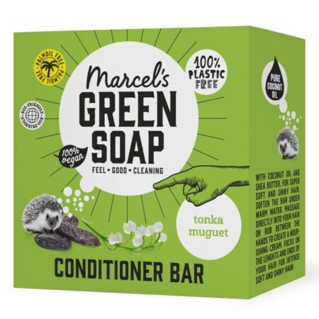 conditioner bar tonka & muguet marcel's green soap