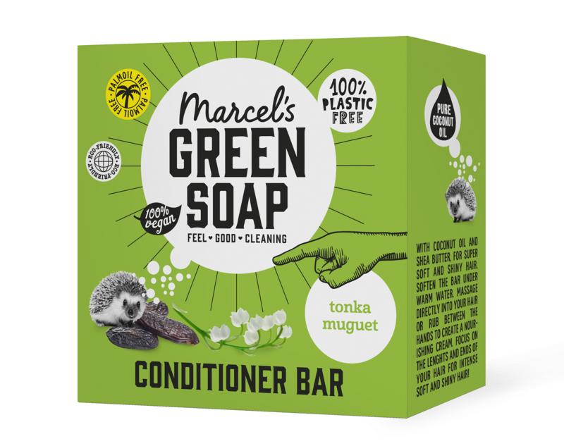 conditioner bar tonka & muguet marcel's green soap