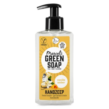 handzeep vanille & amber 250 ml marcel's green soap