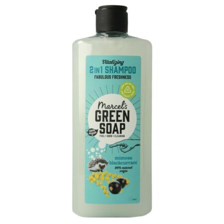 shampoo & conditioner 2 in 1 mimosa & zwarte bes marcel's green soap