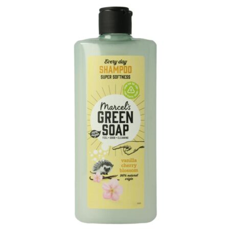shampoo every day vanille & kersenbloesem marcel's green soap