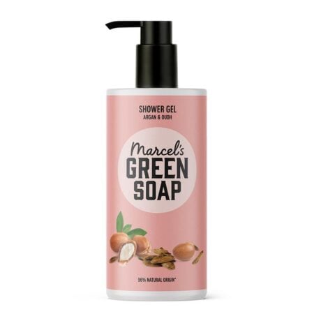 douchegel argan & oudh marcel's green soap