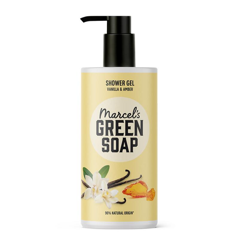 douchegel vanille & amber marcel's green soap