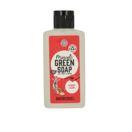 douchegel mini argan & oudh marcel's green soap