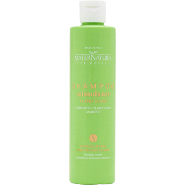 maternatura stimulating ylang ylang shampoo for hair prone falling out 250 ml