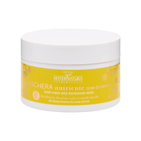 maternatura sunflower seeds hair mask voor droog haar 200 ml