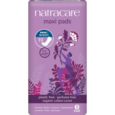 maxi pads natuurlijk maandverband | formaat: nacht natracare