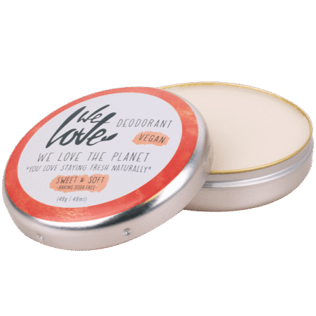 Natuurlijke Deodorant Crème - Sweet & Soft We Love The Planet