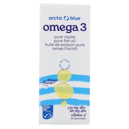 arctic blue omega 3 visolie met dha/epa + vitamine d