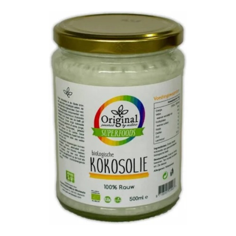 original superfoods biologisch kokosolie extra virgin 500 ml