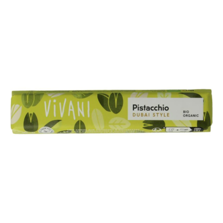 melkchocoladereepje pistacchio (dubai style) to go 40 gram