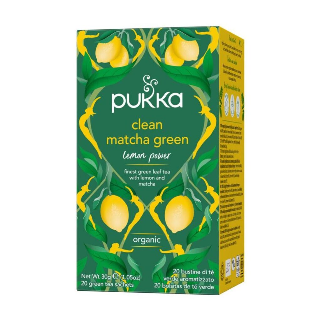 matcha groene thee van pukka: schoon & vers!