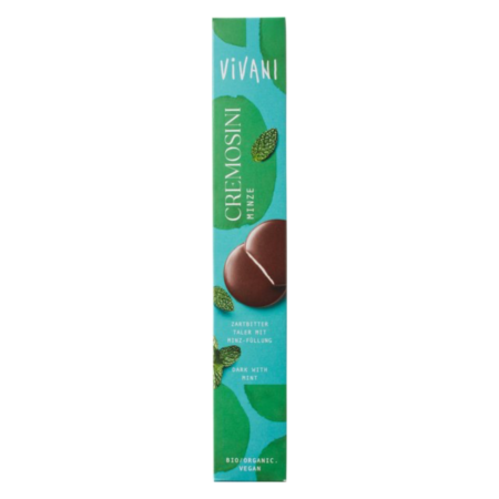 pure chocolade drops pepermunt vivani